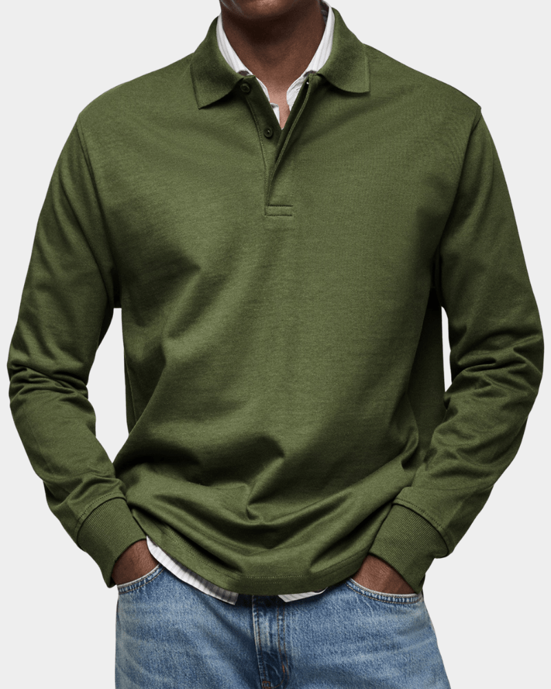 Albert — collared knit jumper