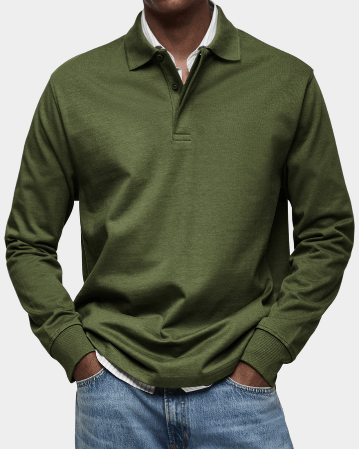 Albert — collared knit jumper