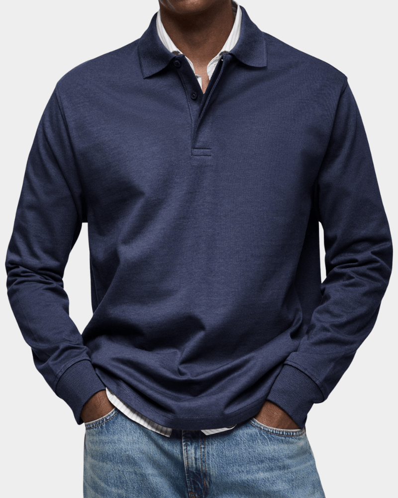 Albert — collared knit jumper