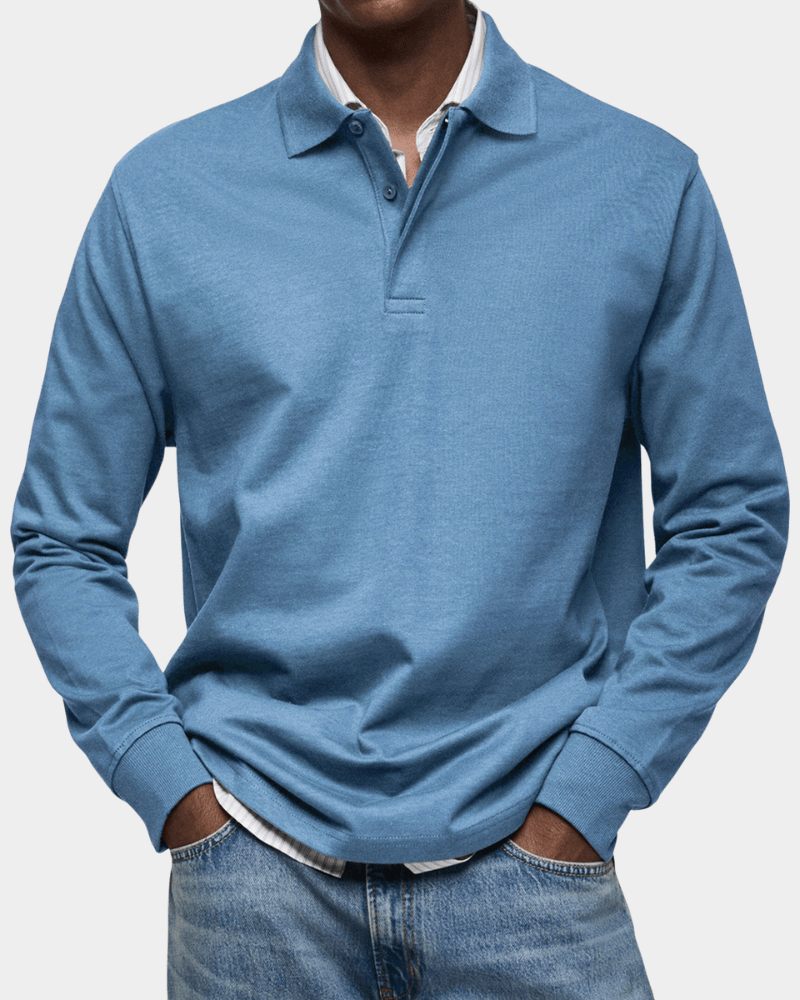 Albert — collared knit jumper