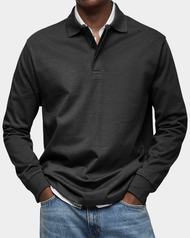 Albert — collared knit jumper