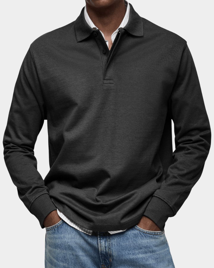 Albert — collared knit jumper