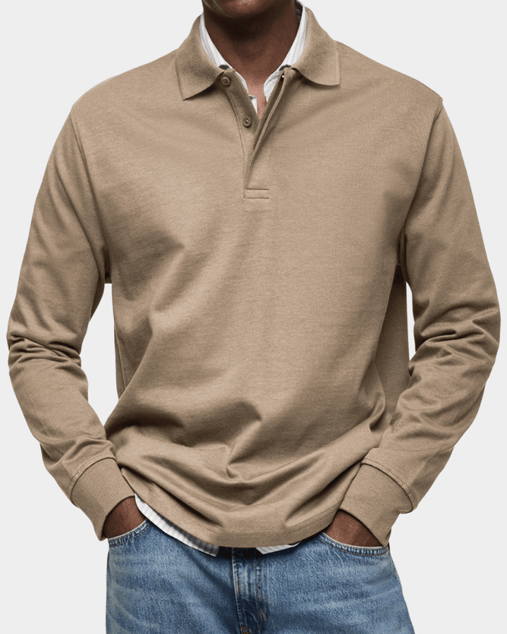 Albert — collared knit jumper