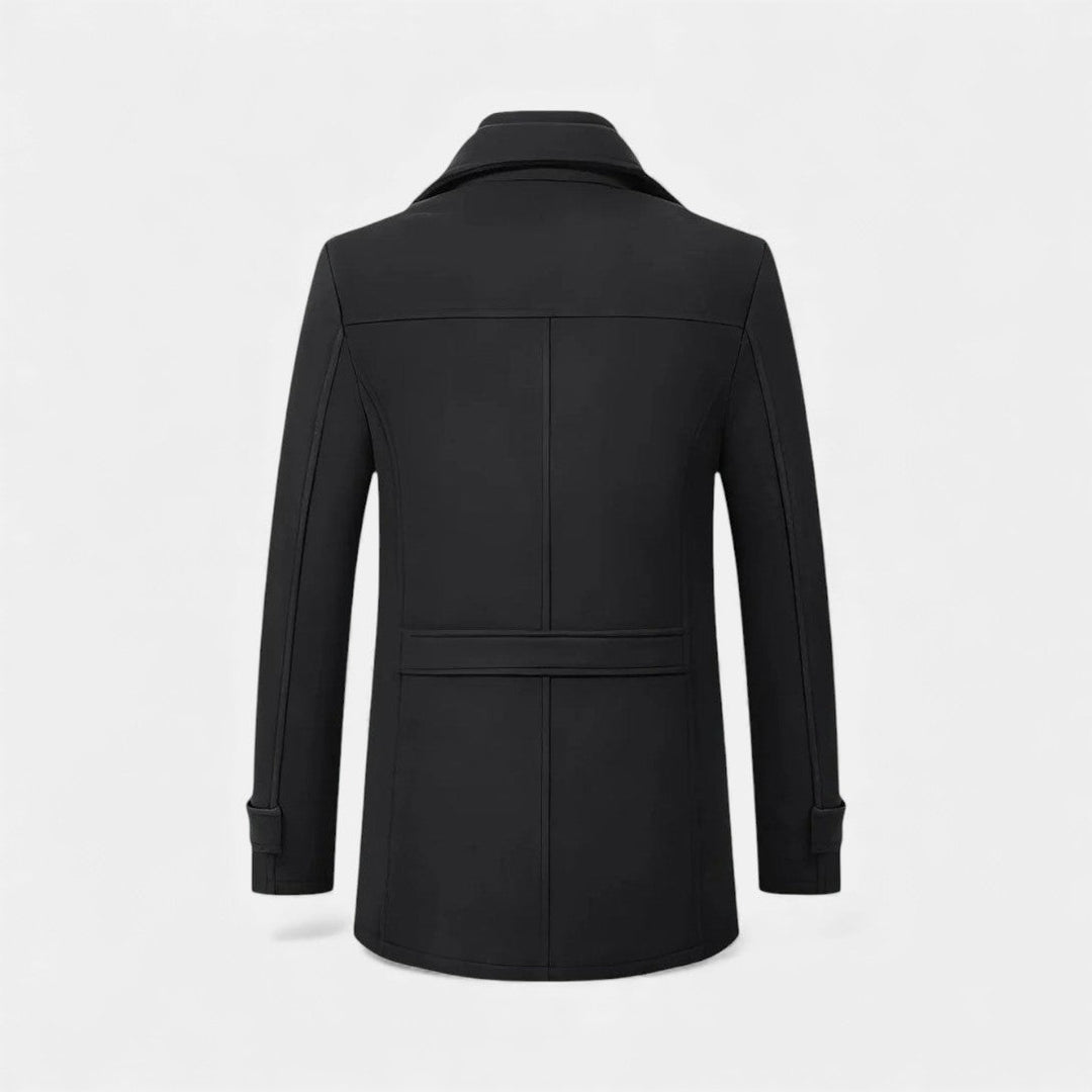 Men’s Winter Coat Wool Blend Warm Elegant Style