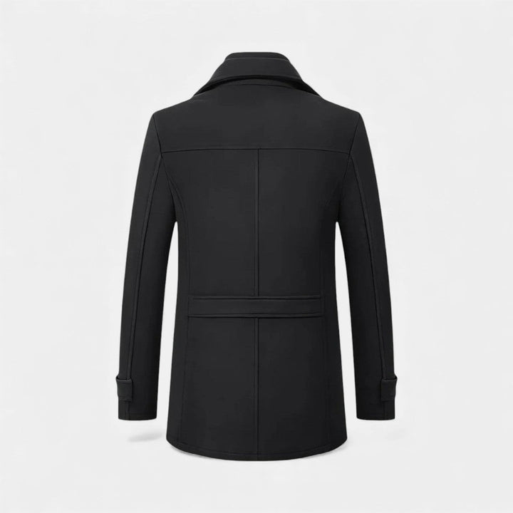 Men’s Winter Coat Wool Blend Warm Elegant Style