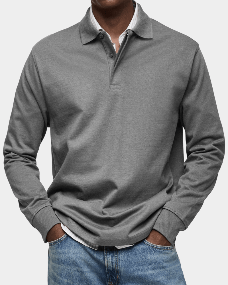 Albert — collared knit jumper