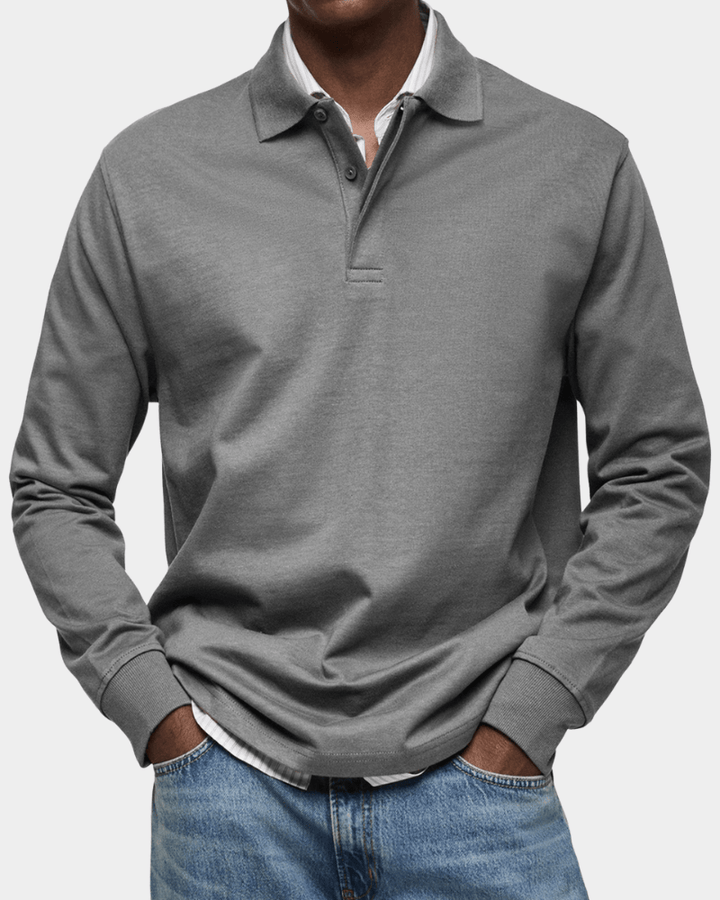 Albert — collared knit jumper