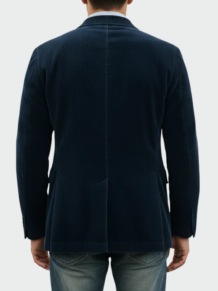 Men’s Blazer Set Corduroy Warmth Classic Tailored Style
