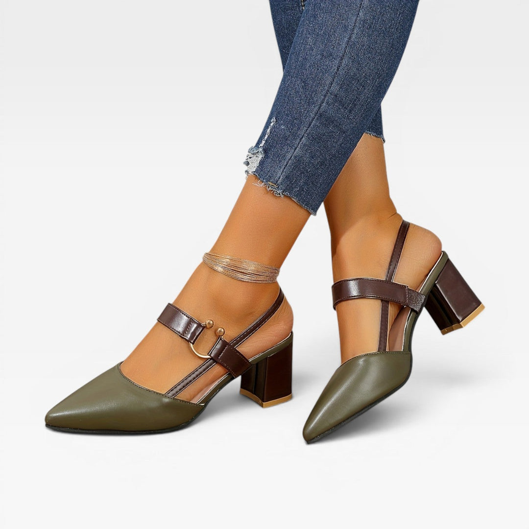 Beatrice — steady heel sandal