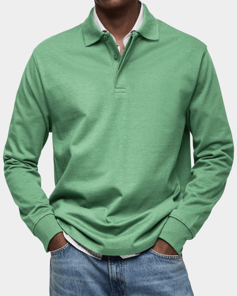 Albert — collared knit jumper