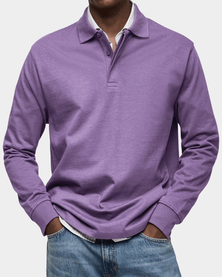 Albert — collared knit jumper