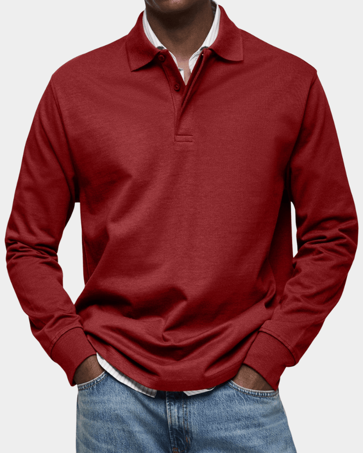 Albert — collared knit jumper