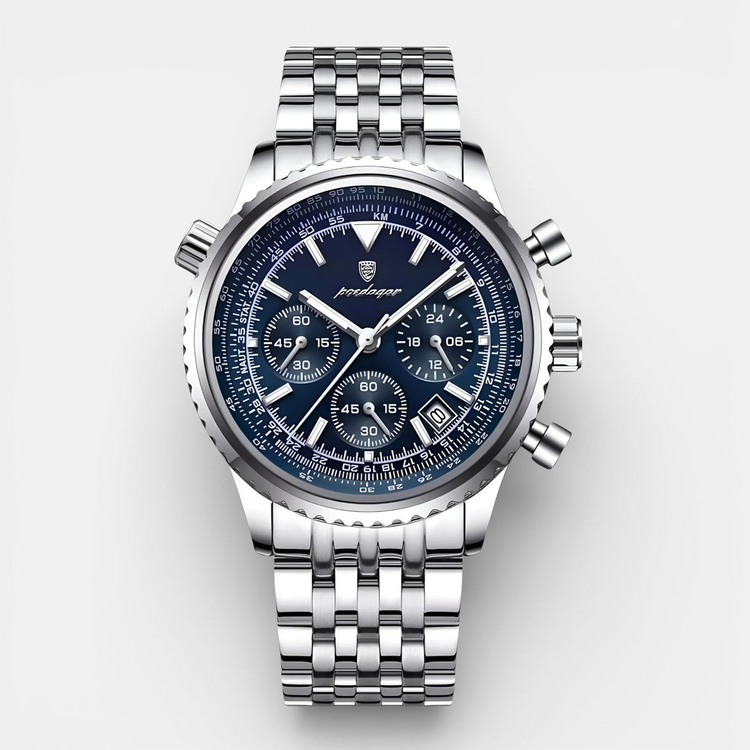 Men’s Watch Stainless Steel Quartz Movement Classic Design