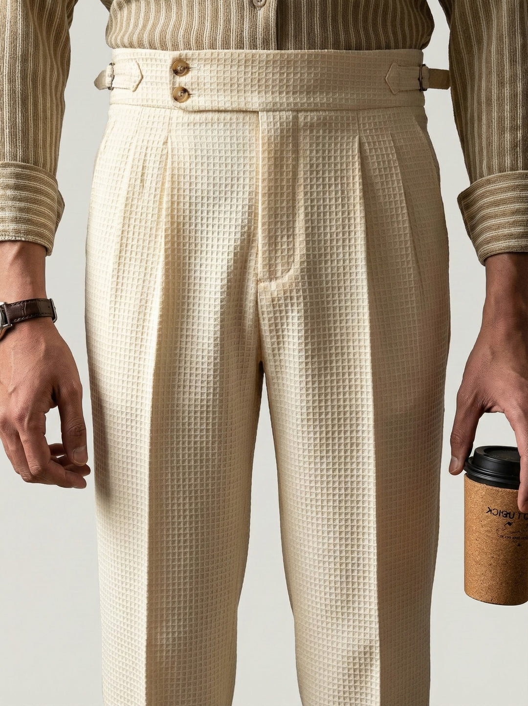 Men’s Trousers Tailored Fit Comfort Classic Style
