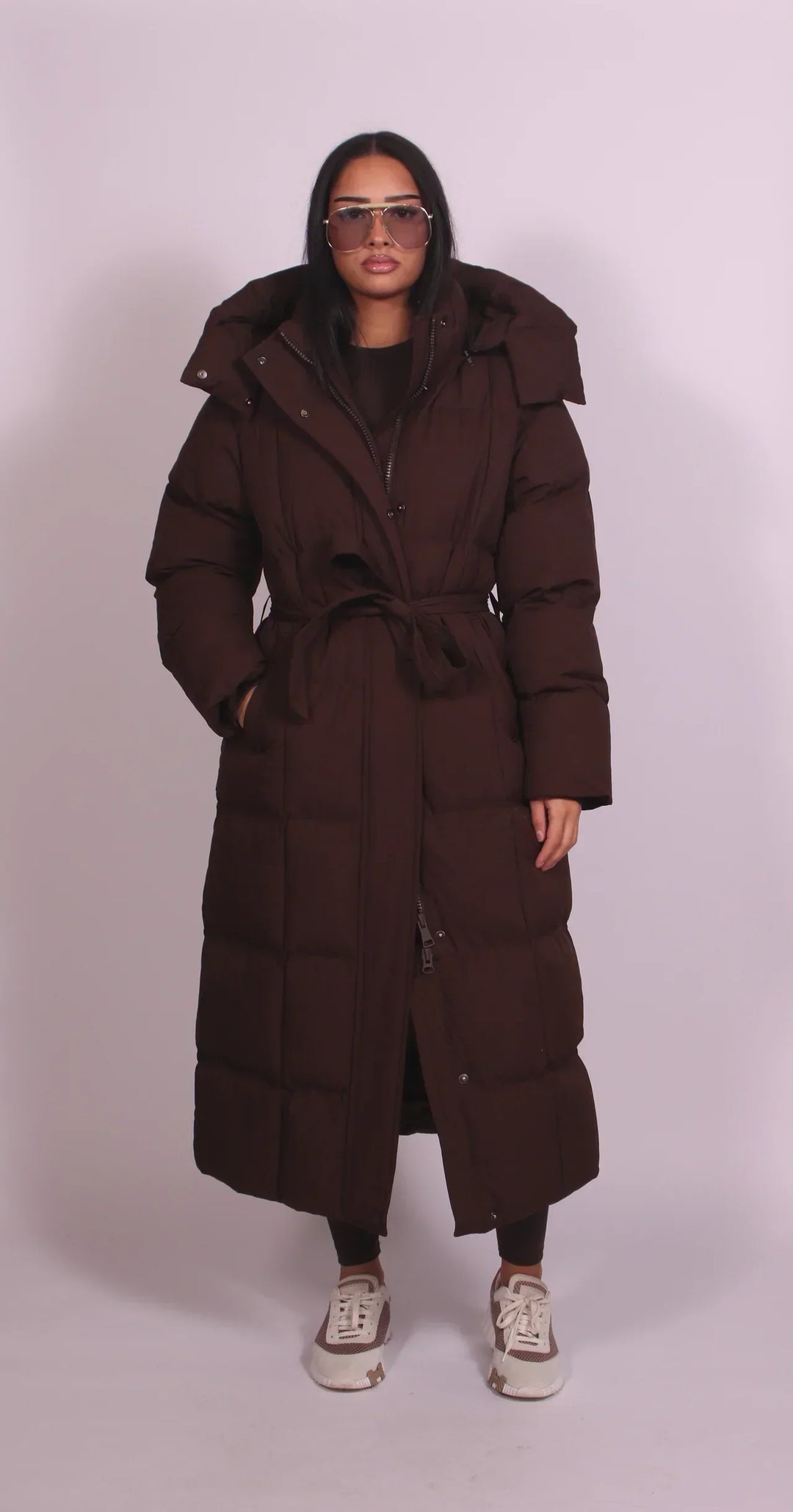 Mahana — warm belted coat