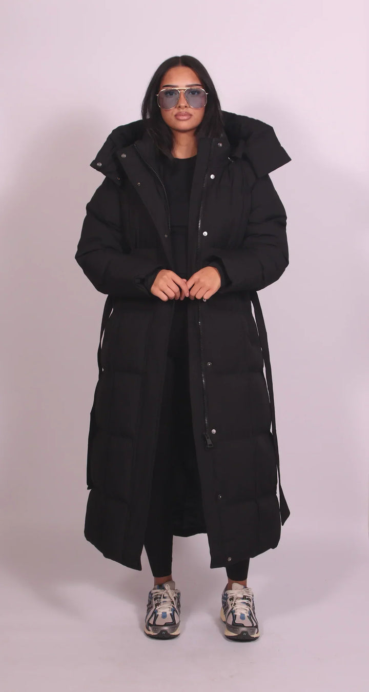 Mahana — warm belted coat
