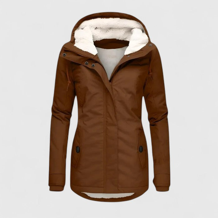 Amélie | Waterproof Winter Coat with Hood
