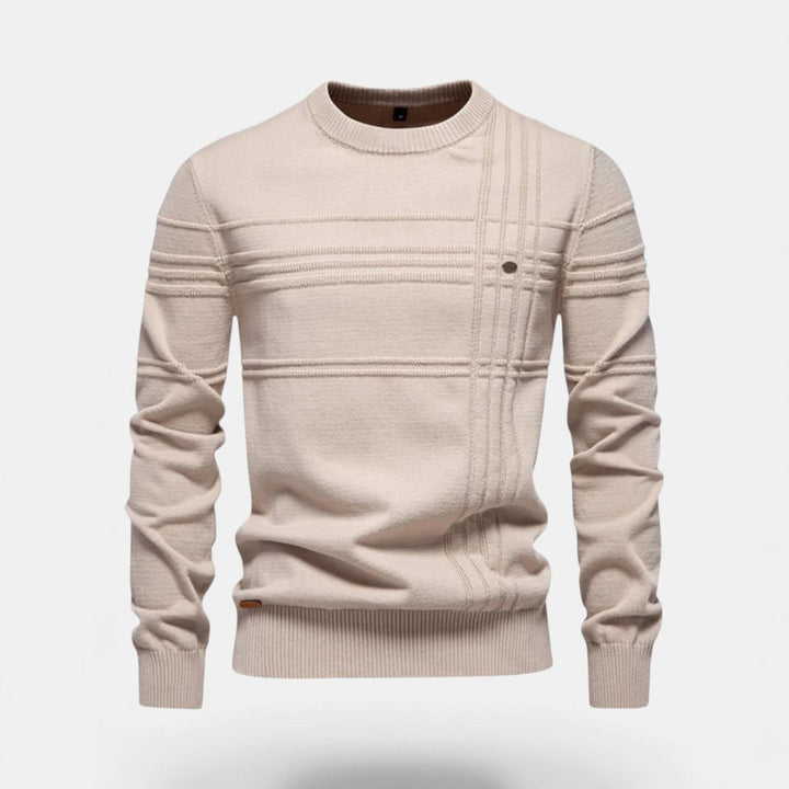 Men’s Classic Crew Neck Pullover Everyday Wear