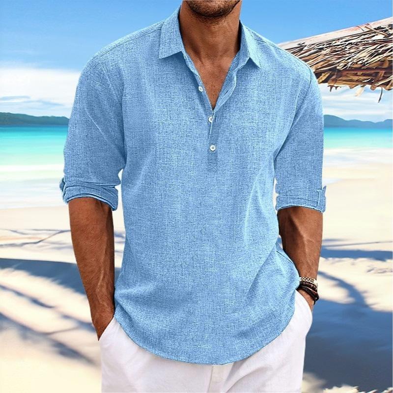 Marcus | Casual Linen Shirt