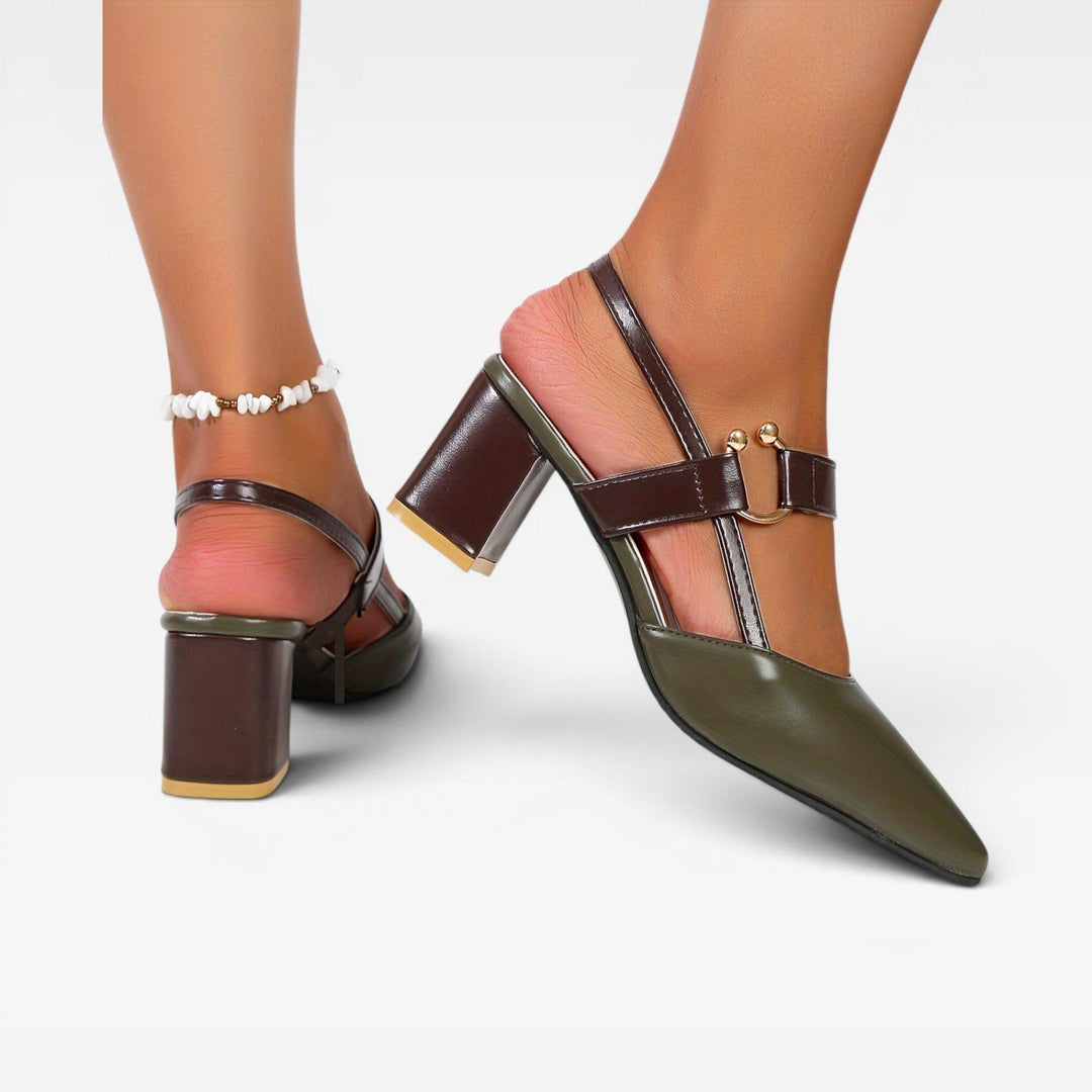 Beatrice — steady heel sandal