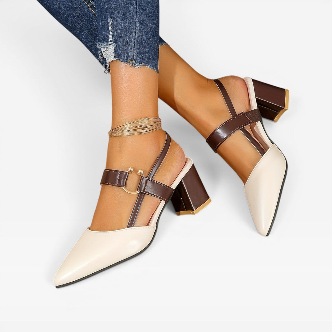 Beatrice — steady heel sandal
