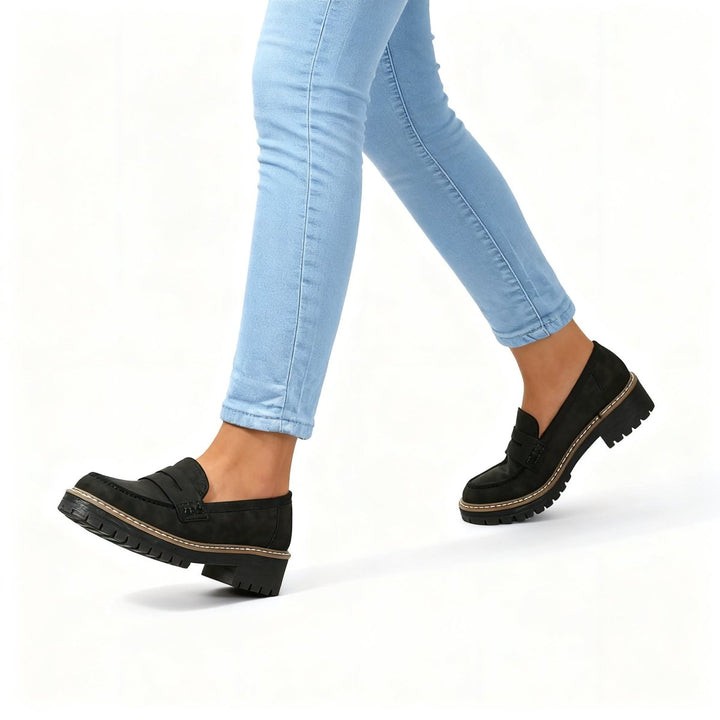 Clara — easy leather loafer