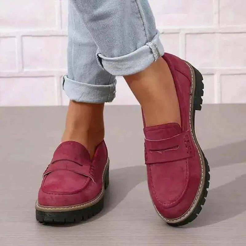 Clara — easy leather loafer