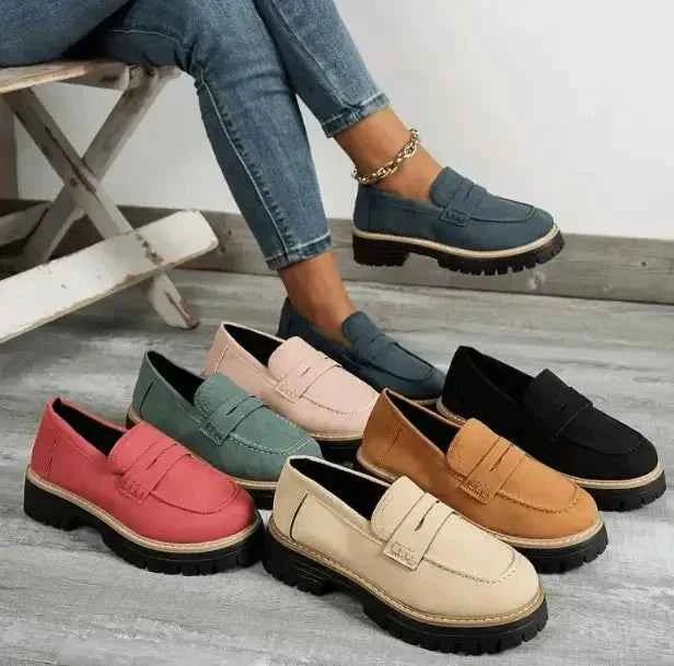 Clara — easy leather loafer