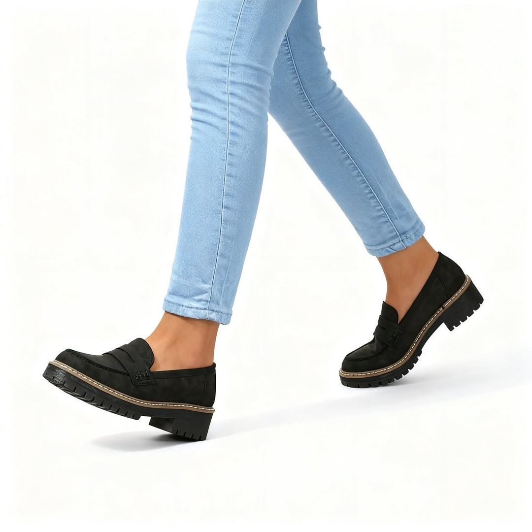 Clara — easy leather loafer