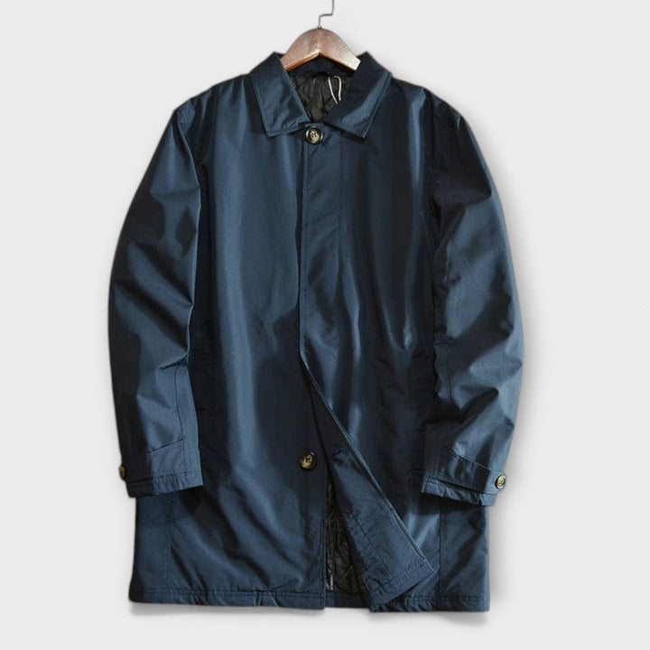 Men’s Timeless Trench Jacket Classic Outerwear