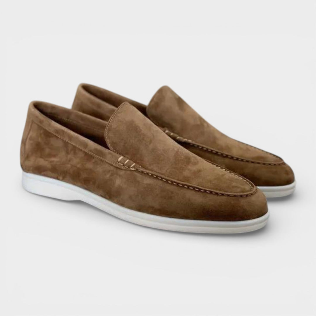 Men’s Timeless Suede Loafers Classic Elegance