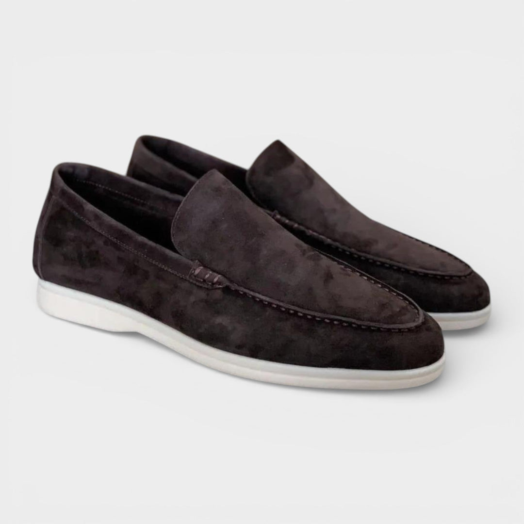 Men’s Timeless Suede Loafers Classic Elegance