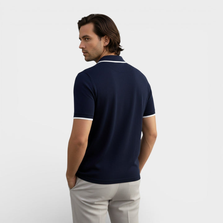 Men's Short Sleeve Knit Polo