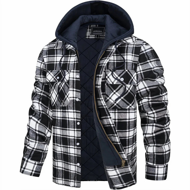 Arend – Warm Men's Coat Made of Premium Wool Blend