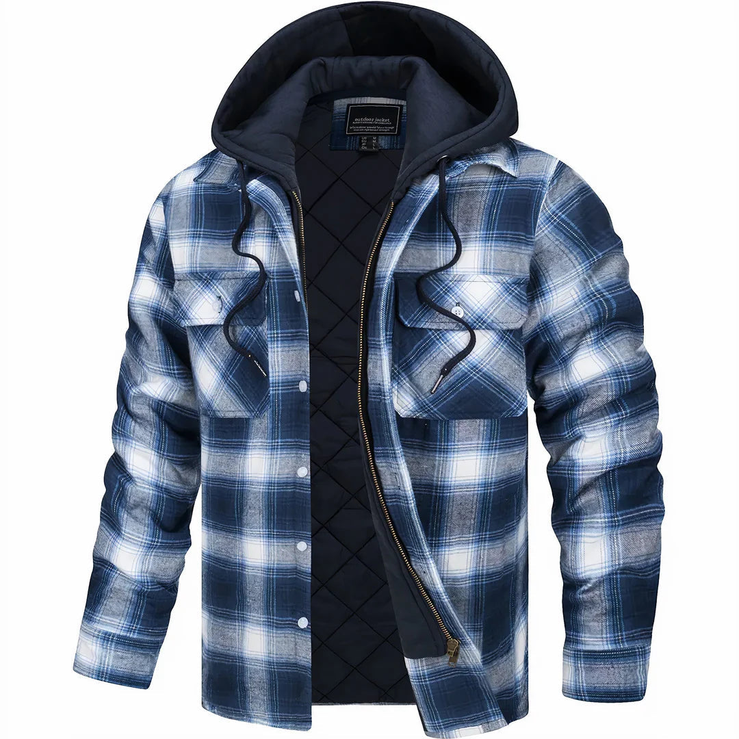 Arend – Warm Men's Coat Made of Premium Wool Blend